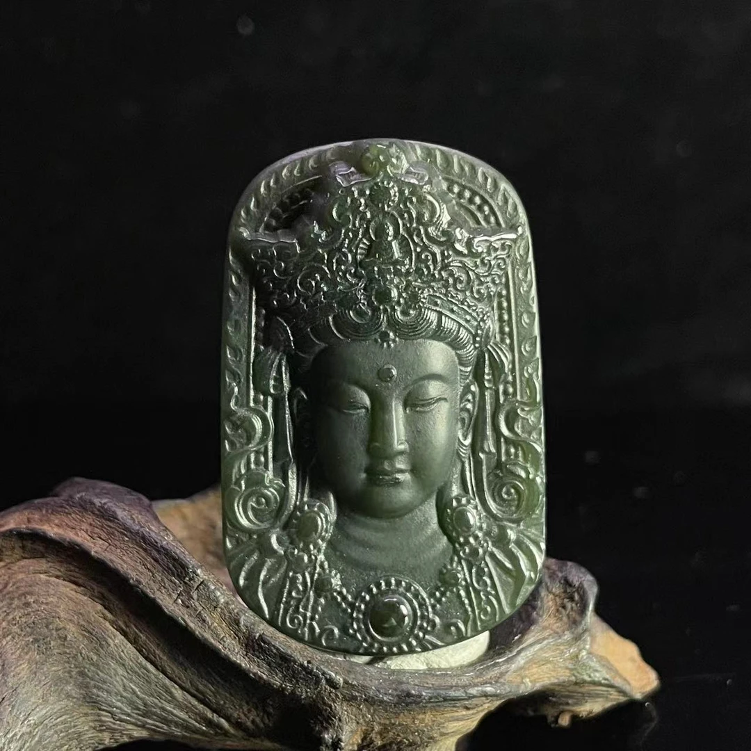 A855 和田玉吊坠 AM328415