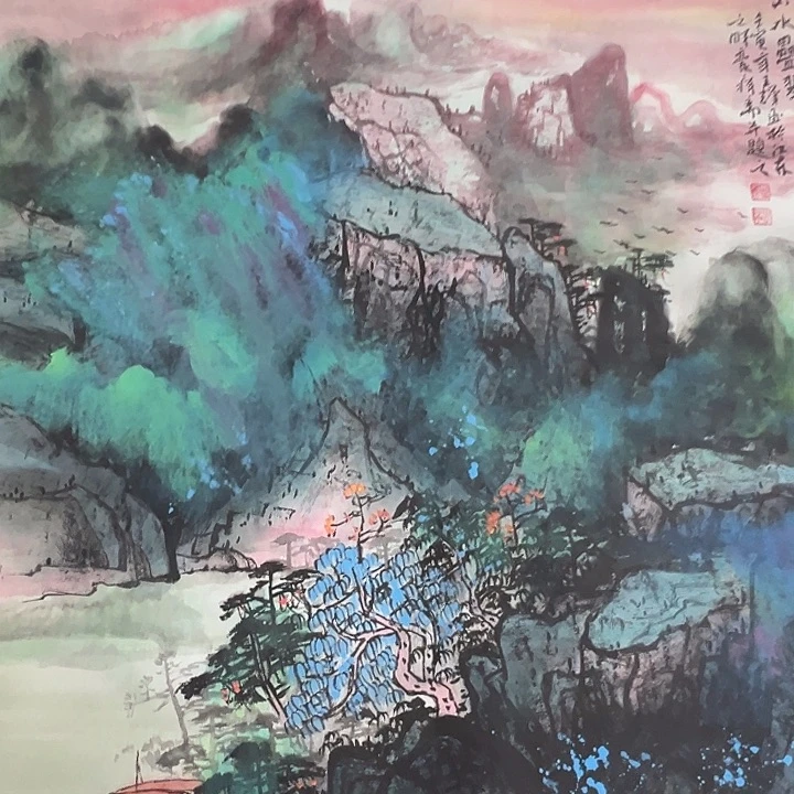 国画作品手绘作品