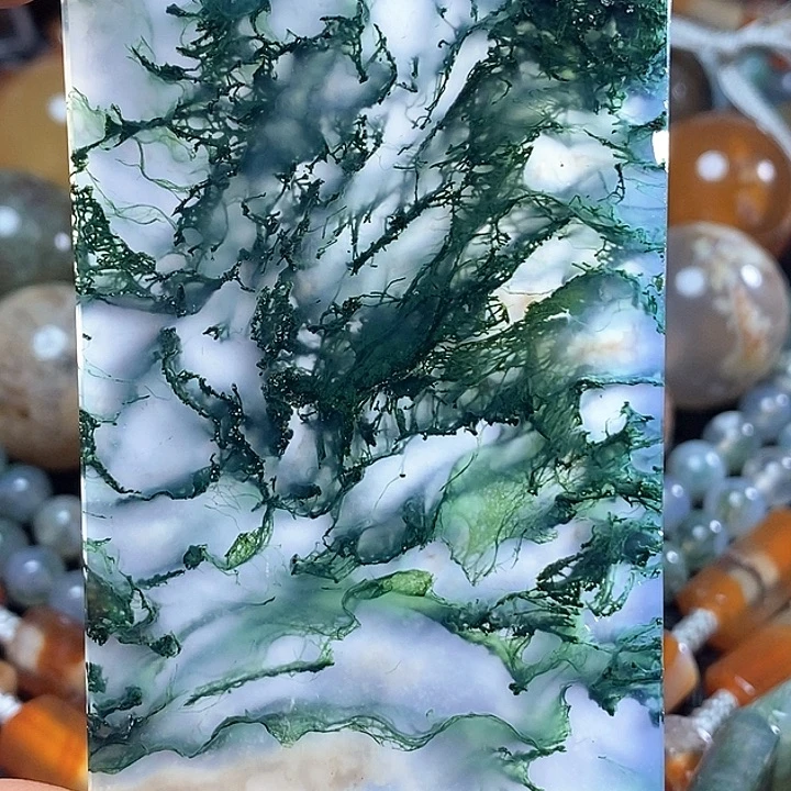 细***雨未镶嵌颈饰玛瑙/玉髓