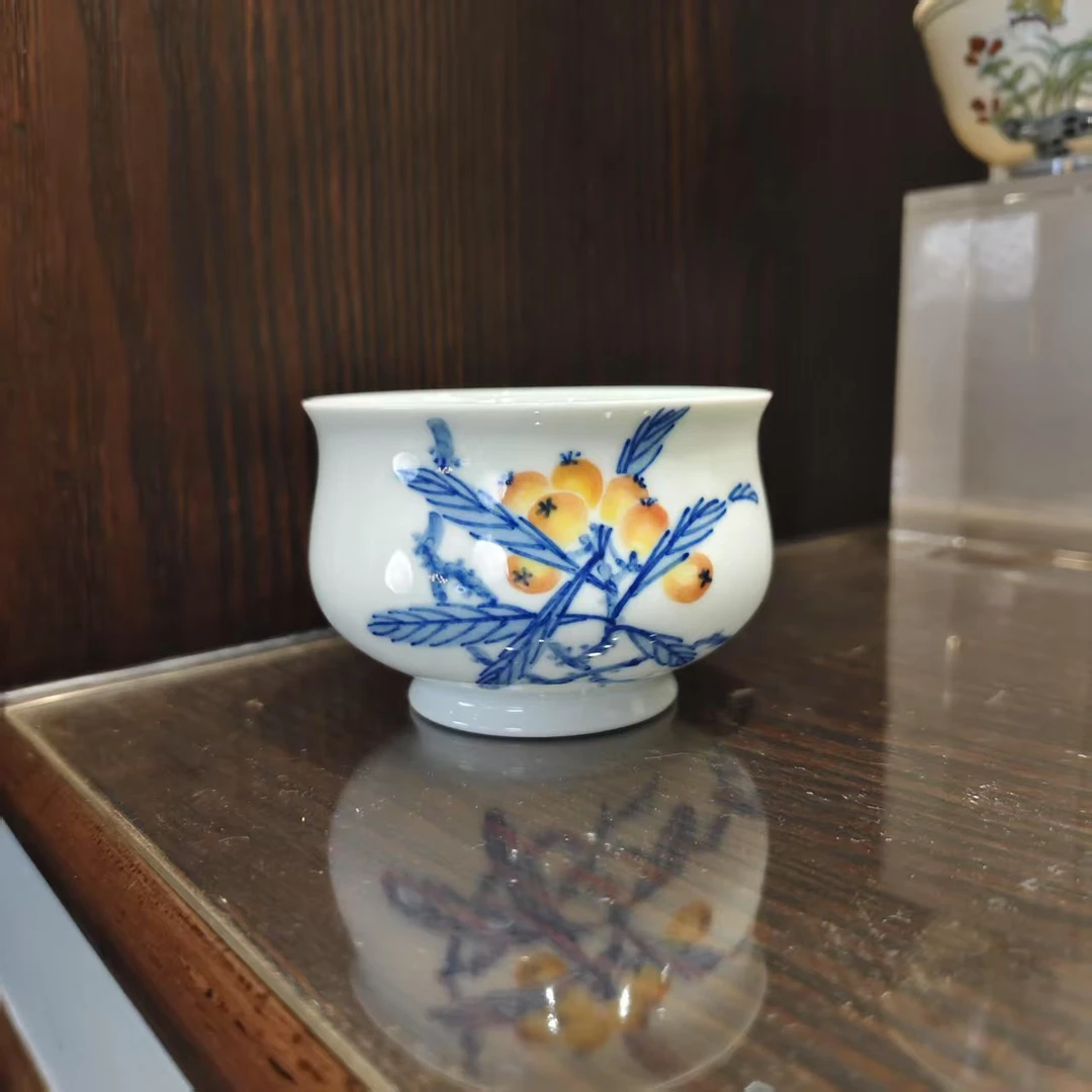 【瓷见如故】陶冶生生枇杷炉式杯