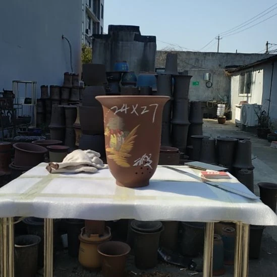 紫砂花盆宜兴紫砂花盆