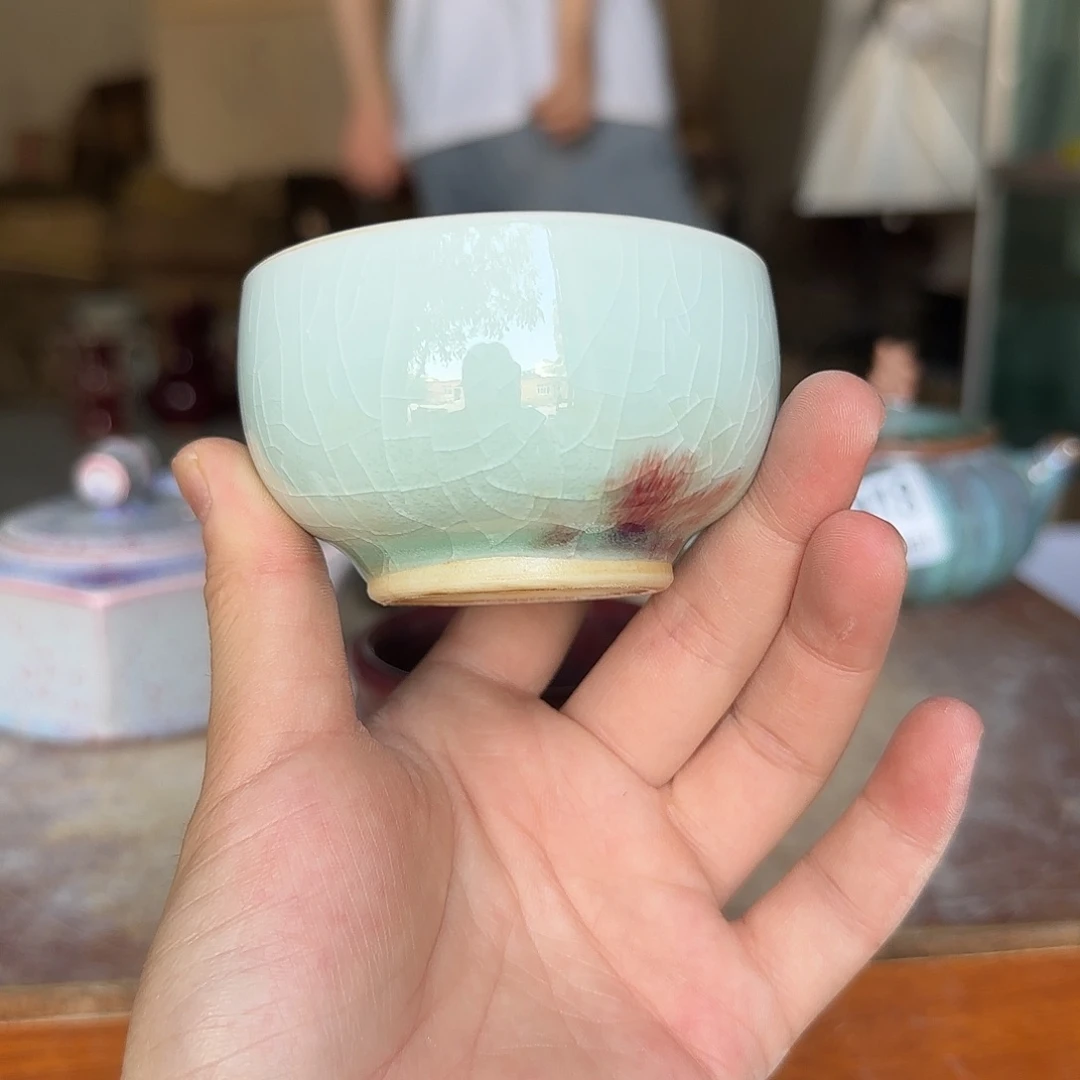 摆件郑家钧窑摆件微