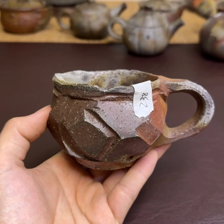 备前烧 横山伸一 马克杯