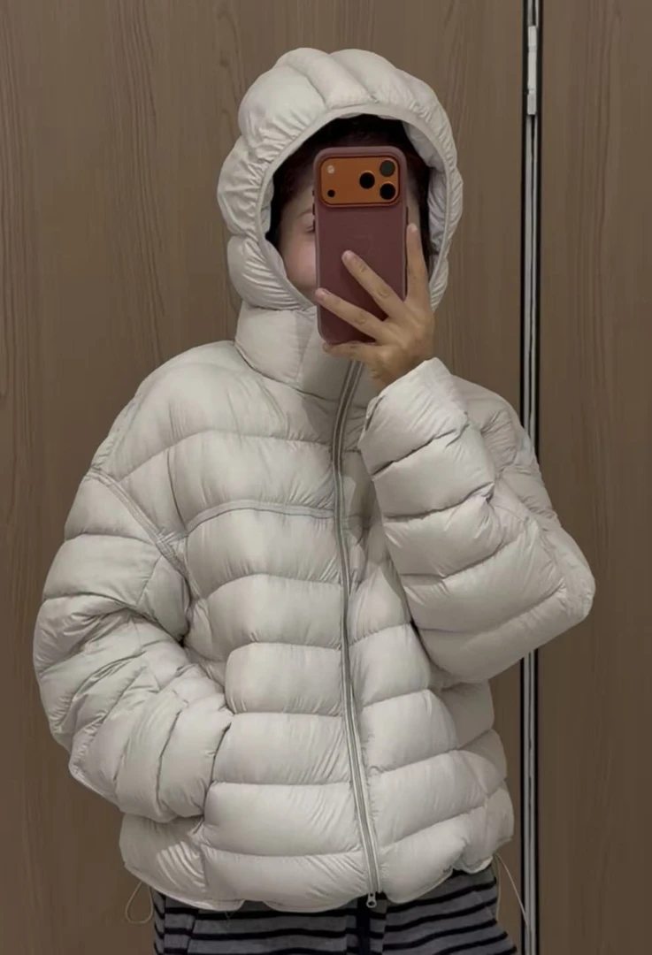 T D大头花羽绒服