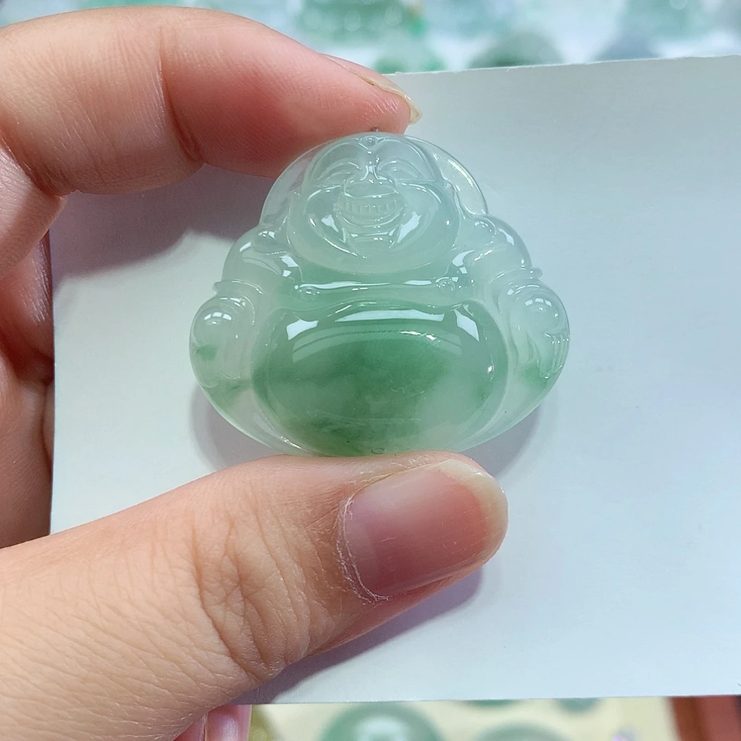 颈饰未镶嵌翡翠佛