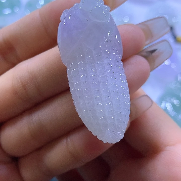 颈饰未镶嵌翡翠天然翡翠A货吊坠