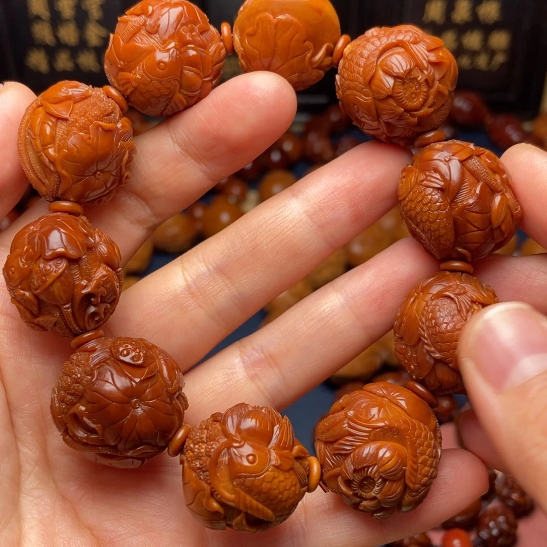 橄榄核手串/手链橄榄核雕