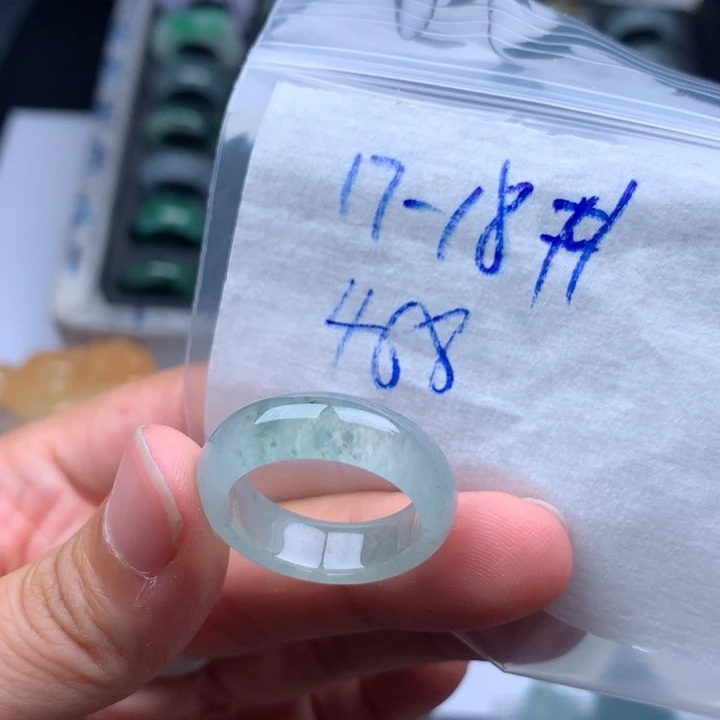 翡翠未镶嵌戒指戒圈
