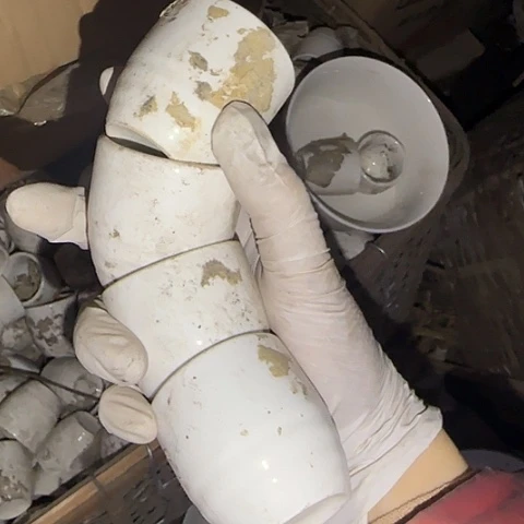 瓷片国营厂库存微瑕4个