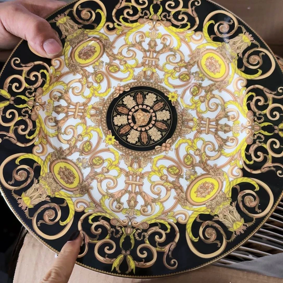 摆件陶陶瓷骨瓷餐具家用高温