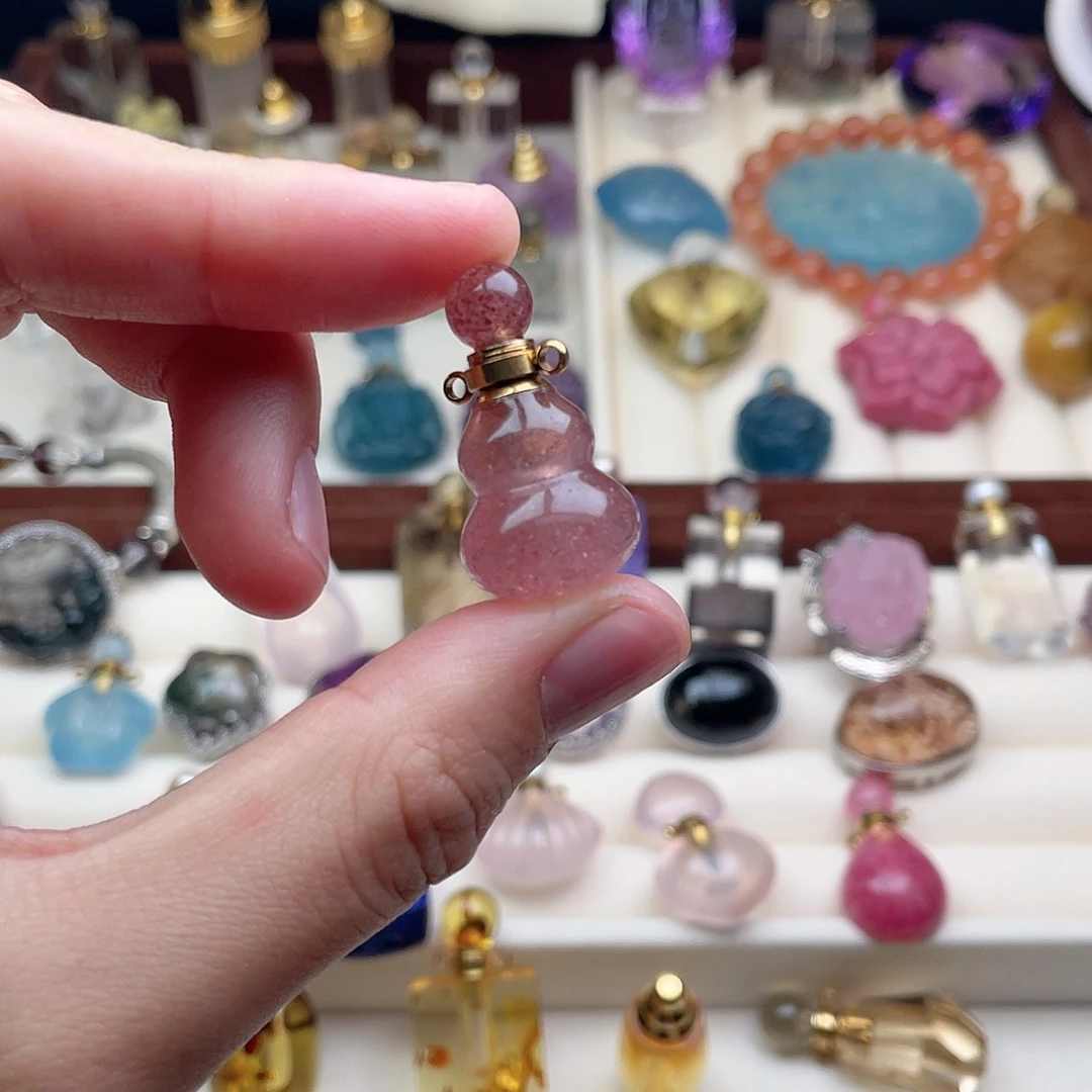 水晶颈饰未镶嵌楠天然水晶吊坠832