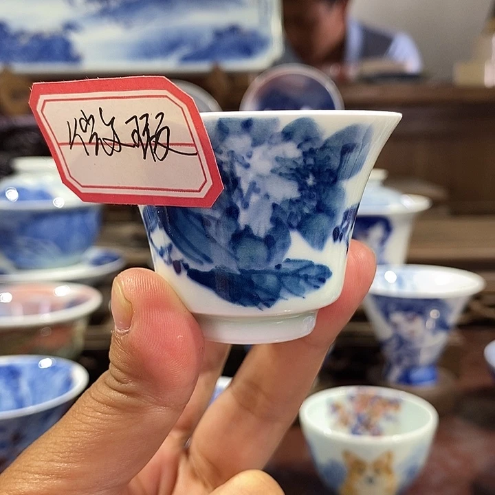 杯景德镇手工手绘陶瓷，高亮兴老师作品