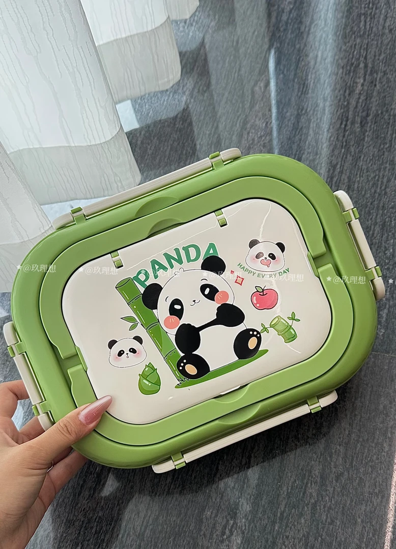 304不锈钢保温饭盒小学生专用2025新款儿童餐盒初中生分格便当盒