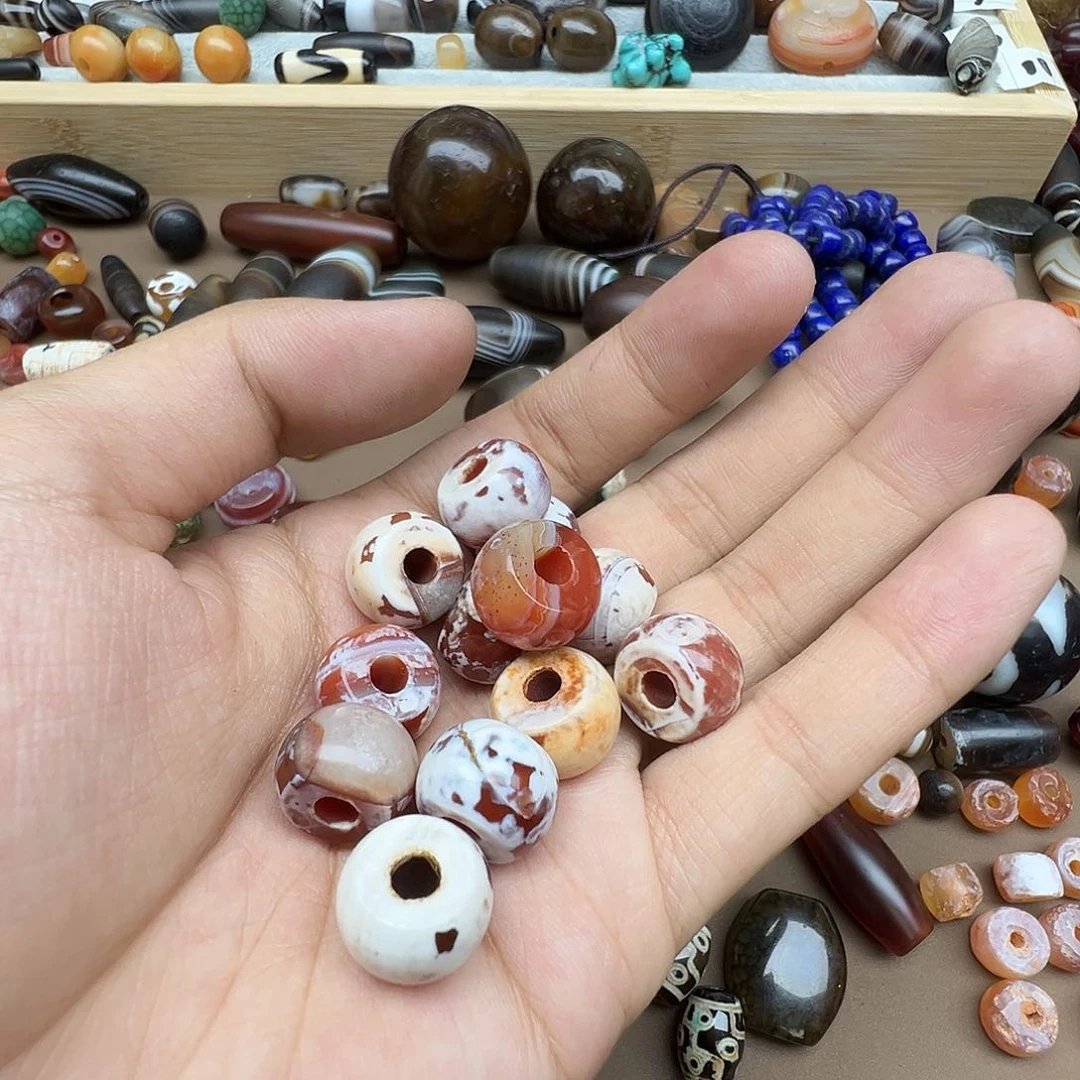 南***平玛瑙/玉髓合金珠宝半成品