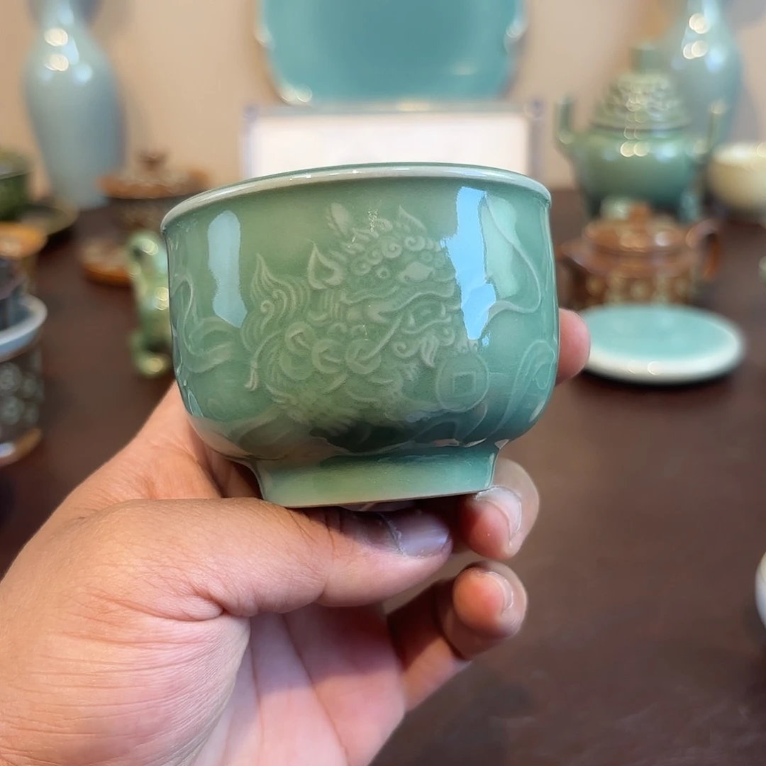 瓷片龙泉青瓷福利青瓷