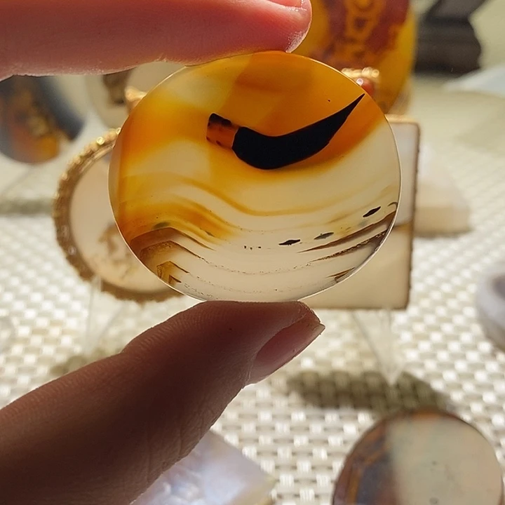 玛瑙/玉髓未镶嵌颈饰