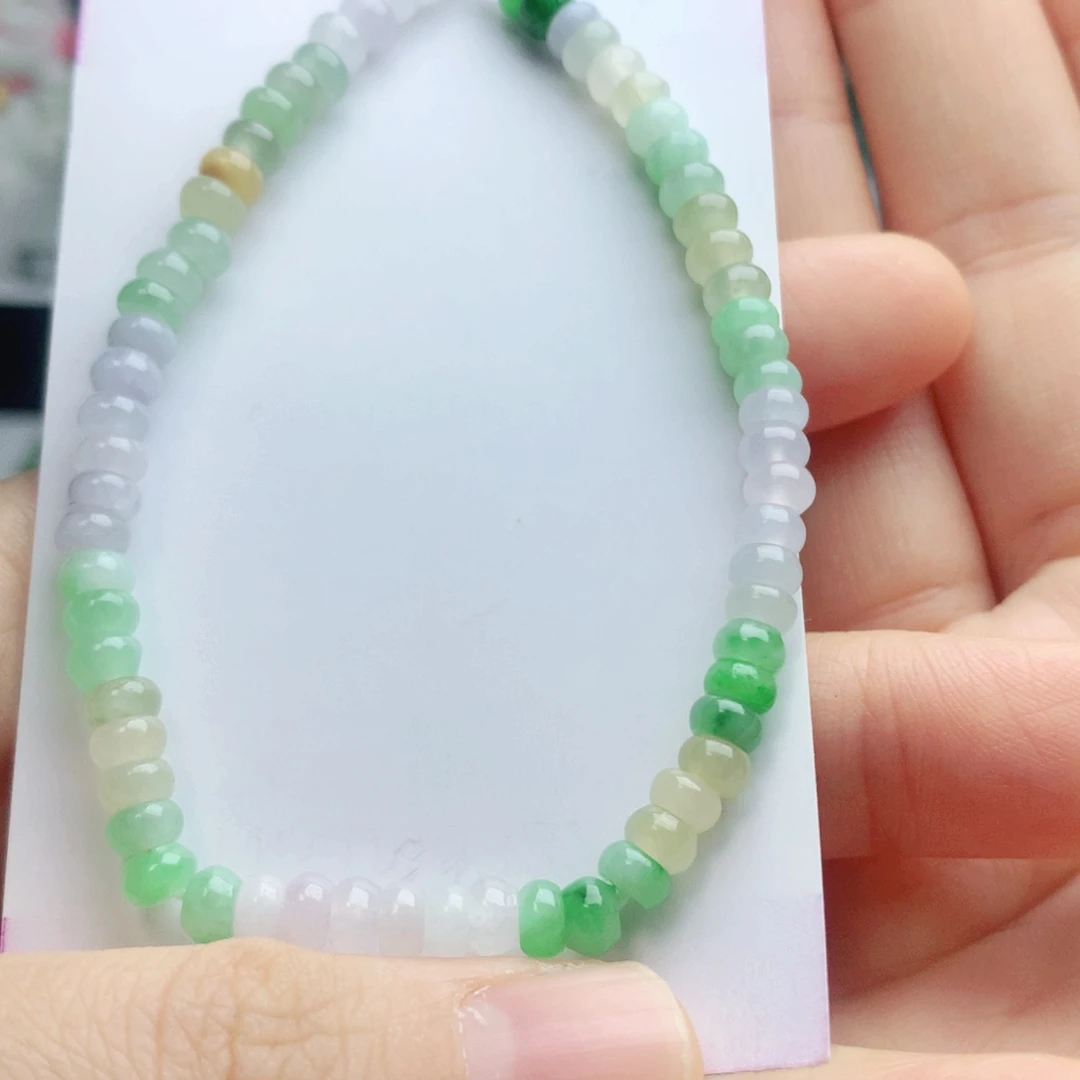 翡翠手链未镶嵌珠串