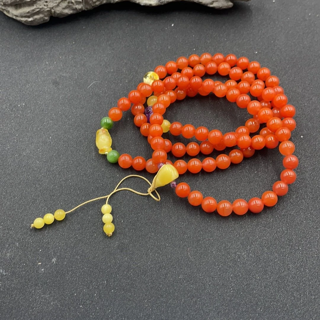 BY0206FPXQ标62 南红项链