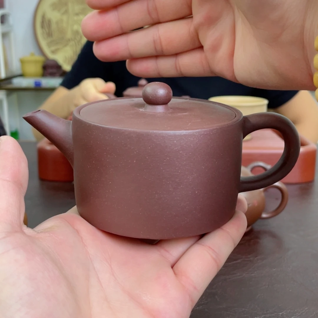 茶壶紫砂漫山 紫泥