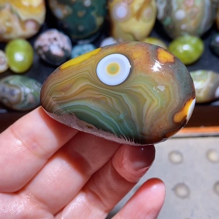 未镶嵌玛瑙/玉髓珠宝半成品8