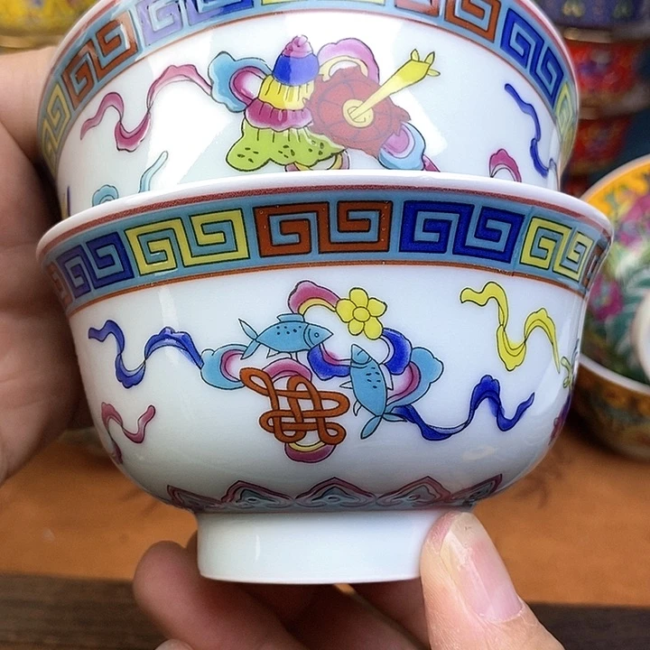 景德镇陶瓷藏式茶碗
