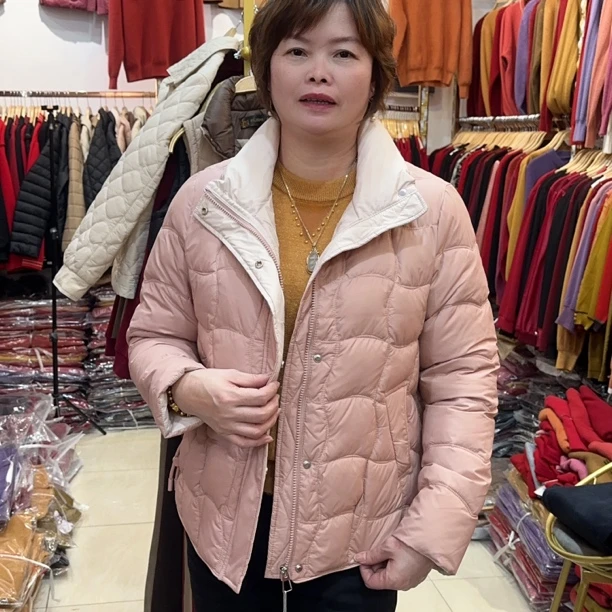 新款长袖短款棉服女装外套冬季棉袄棉衣女士
