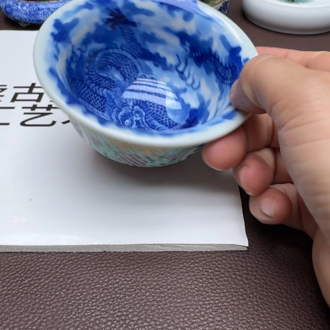 景德镇手工手绘展示