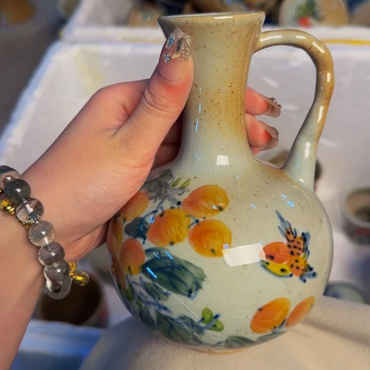 瓷片景德镇陶瓷手工手绘