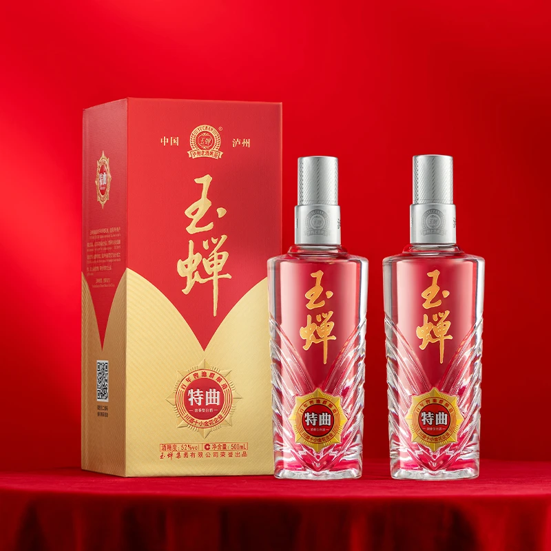 玉蝉玉蝉特曲酒玉蝉集团有限公司出品6瓶整箱装500ml/瓶500ml/瓶