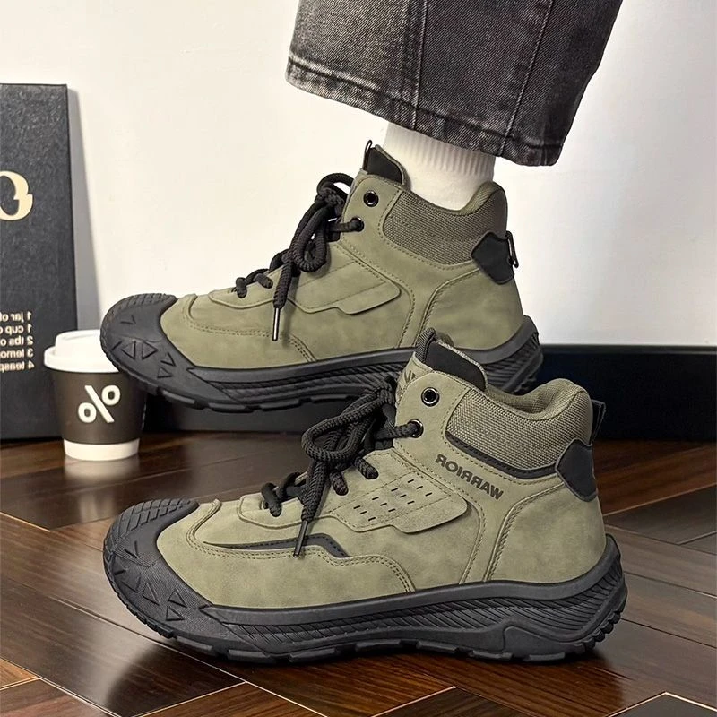 回力男鞋2025秋季正品耐磨户外爆款登山运动鞋百搭潮流工作劳保鞋