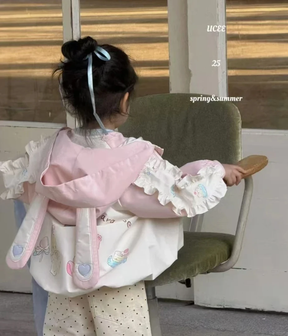 2025春季新品【多米蓝精灵童装】儿童洋气女童套装裙子裤子牛仔
