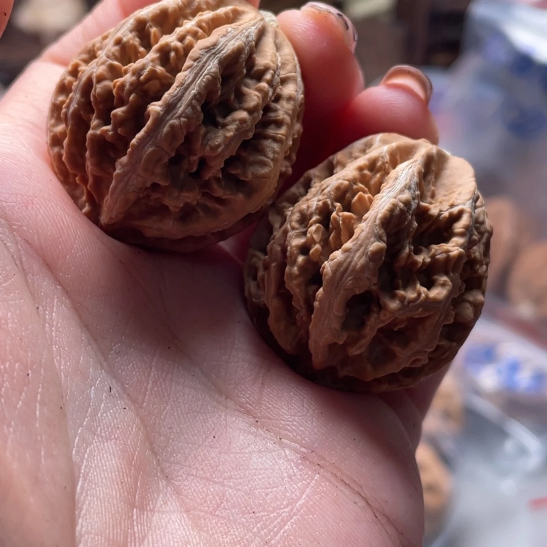 文玩核桃把件楸刀鱼57