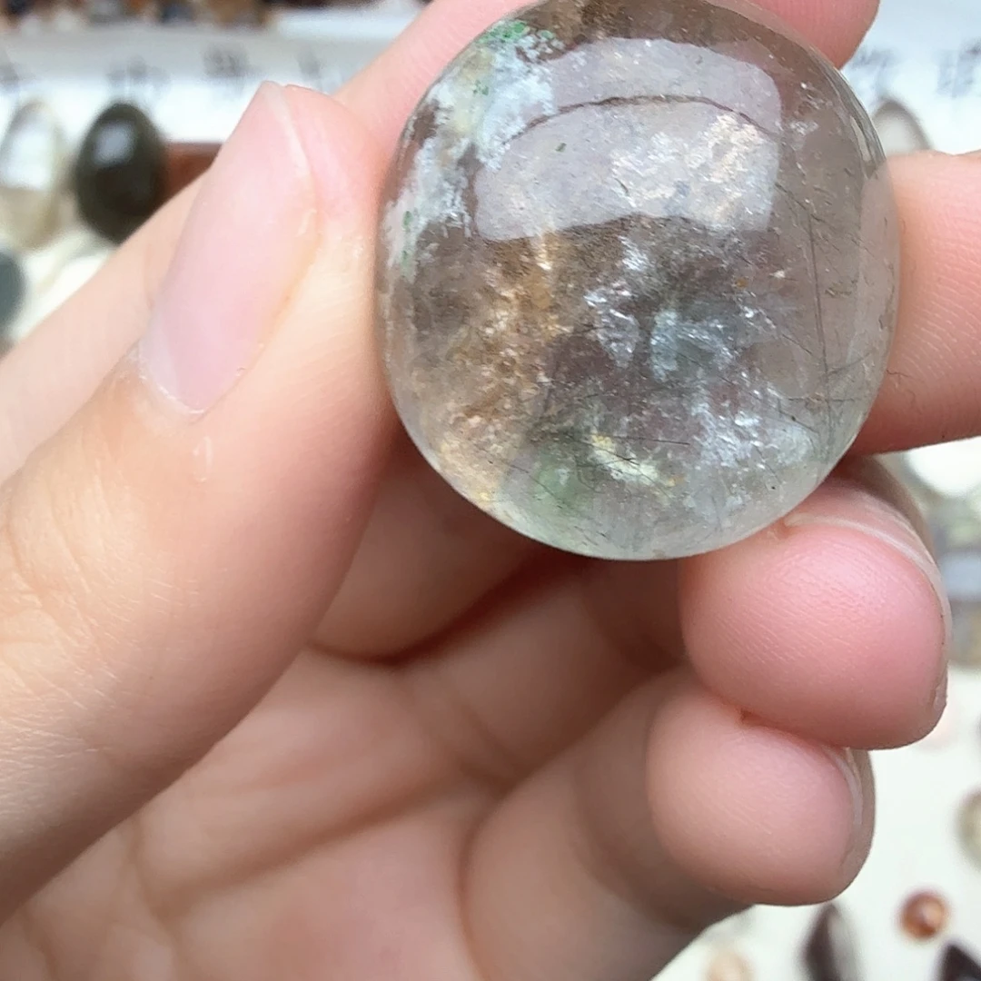 饱***吃珠宝半成品水晶未镶嵌