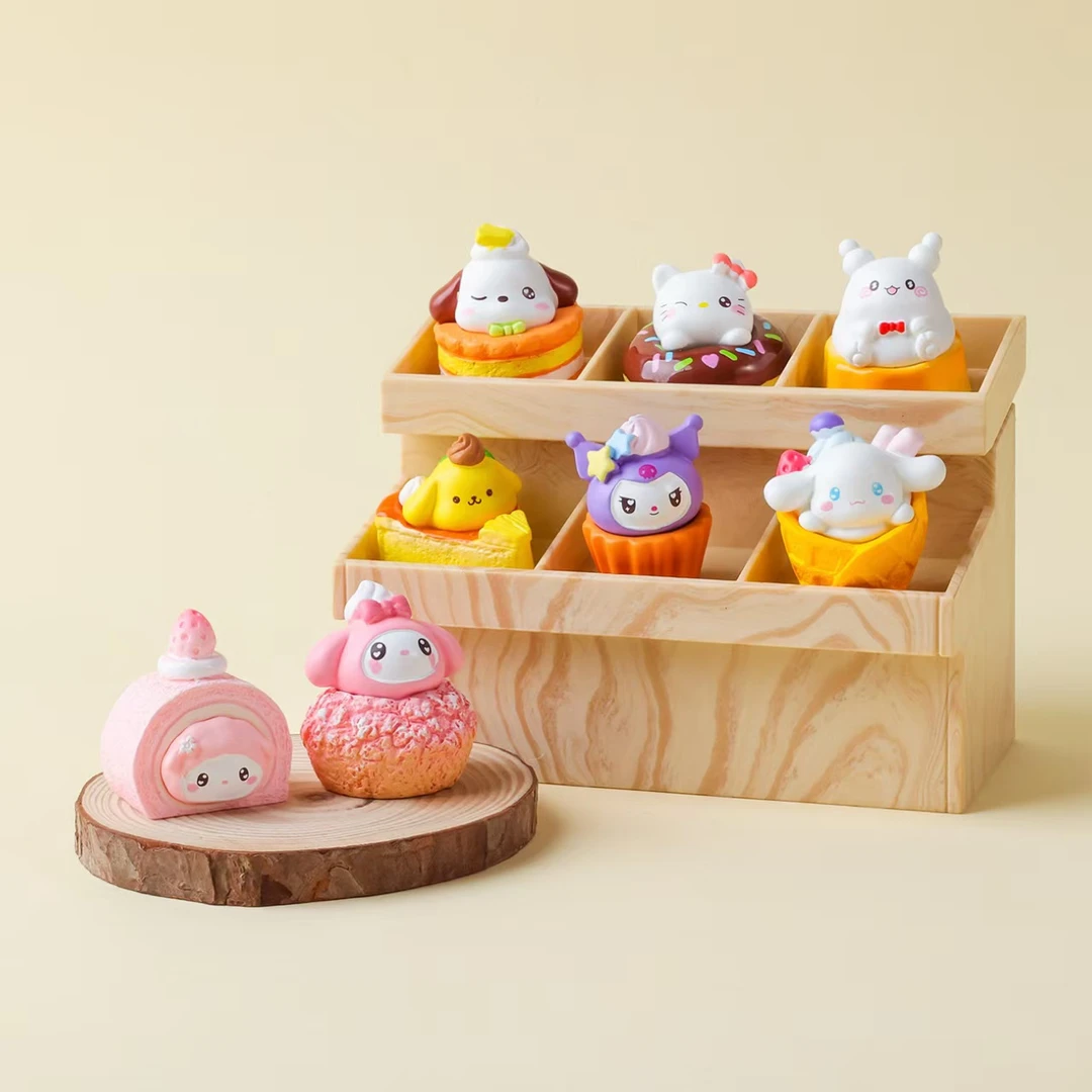 『直播拆对对碰』下午茶甜品树脂diy创意立体小摆件