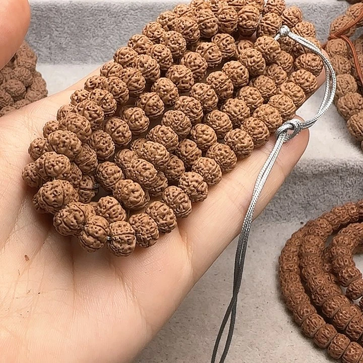 金刚菩提手串逍*凹底梅花