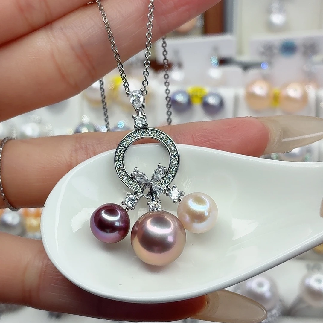 颈饰淡水珍珠合金F