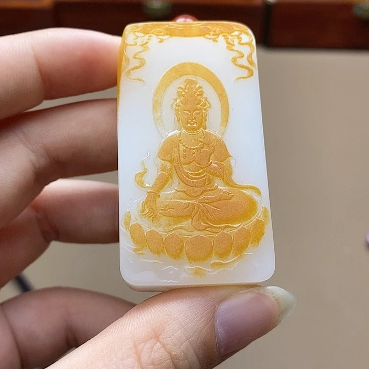 和田玉挂件未镶嵌征**漫F