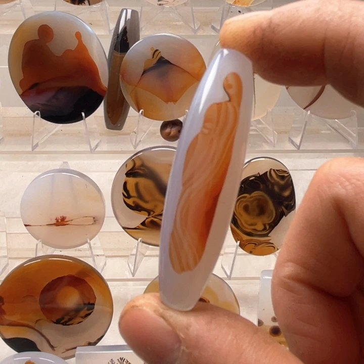 未镶嵌吊坠(不含链)玛瑙/玉髓