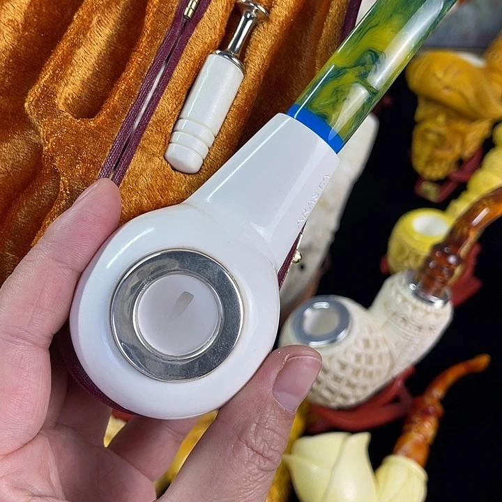 海泡石烟斗大号平底锅特价