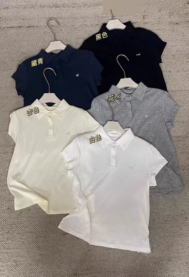 韩系字母刺绣PoLo杉