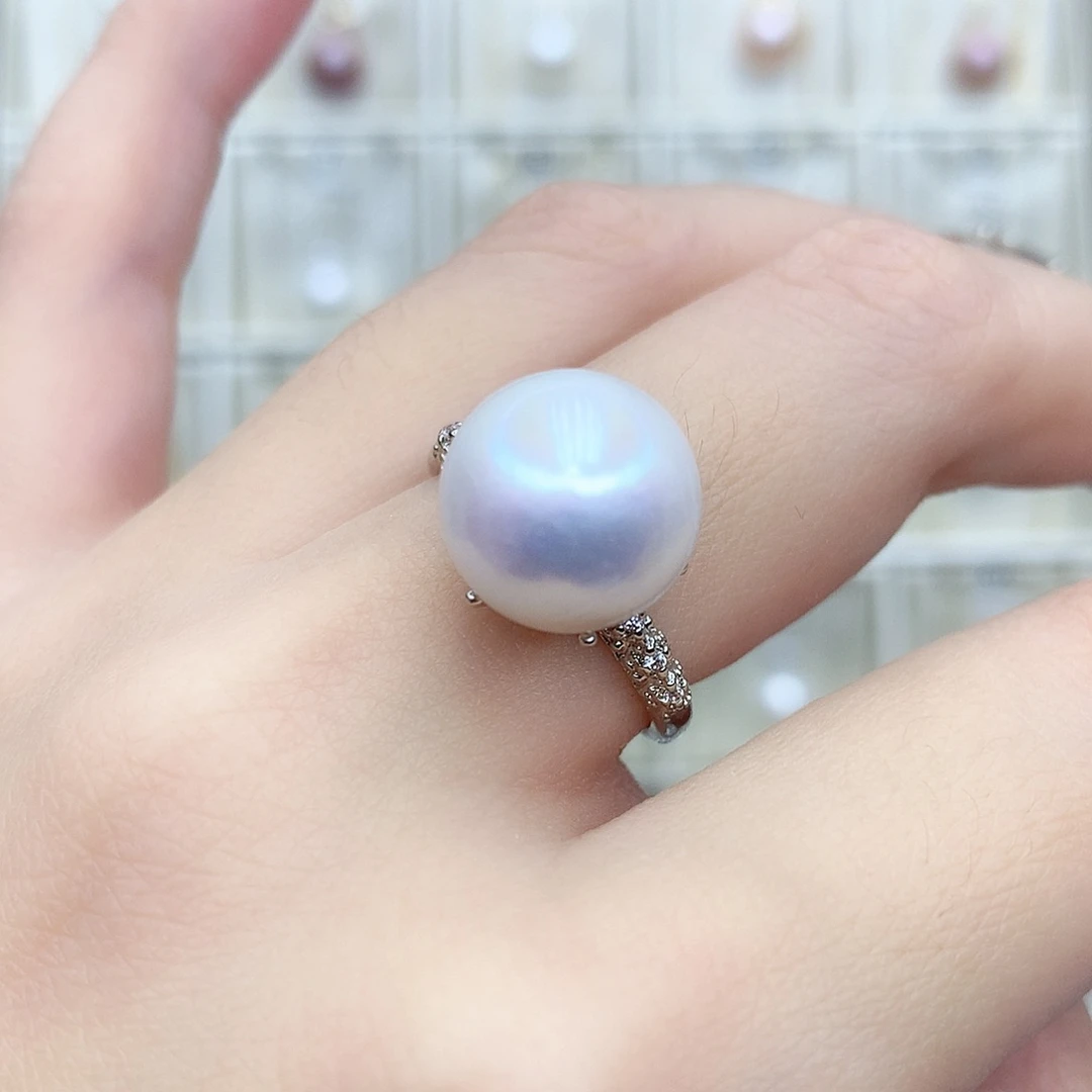 淡水珍珠吊坠(赠链)合金