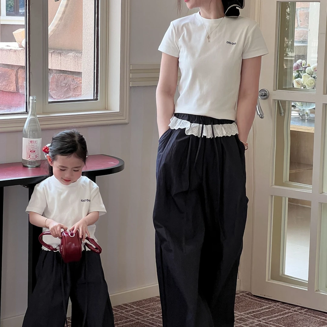 小佛爷-2025春新款儿童亲子休闲裤25100