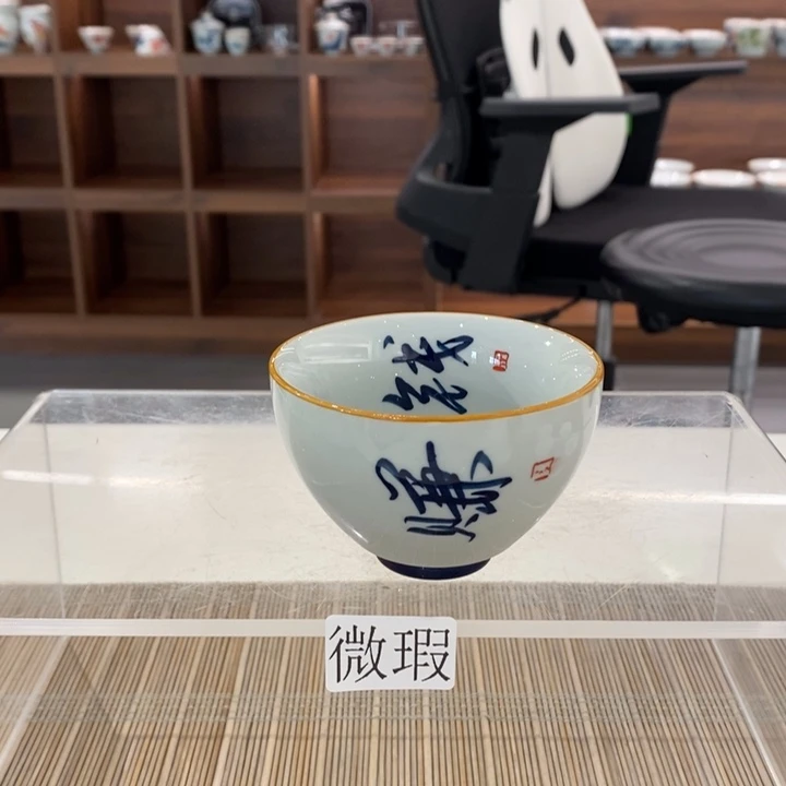 釉下老陶泥手工绘制