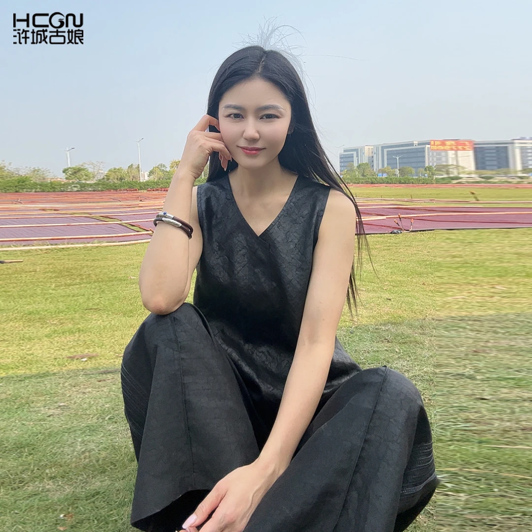 浒城古娘国风新款夏宽带背心舒适外穿内搭百搭女士背心WB2504159