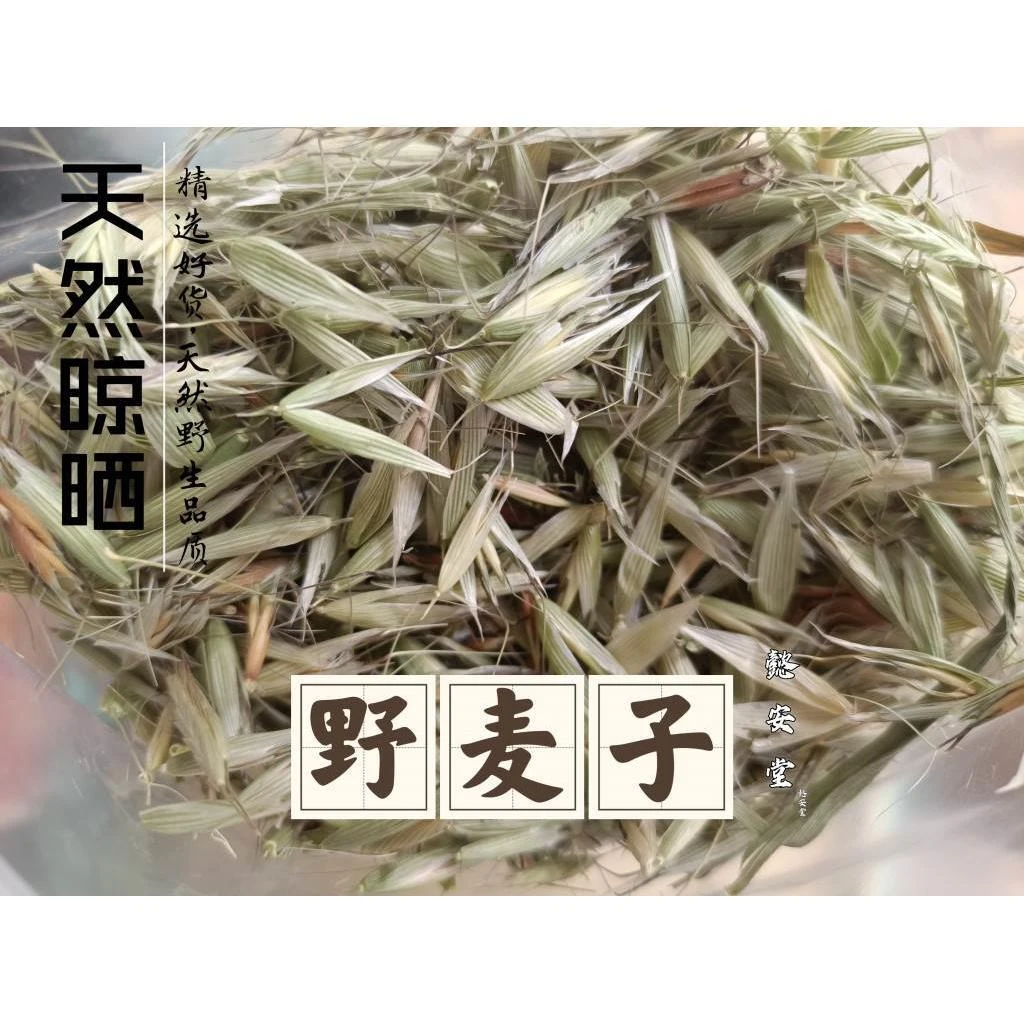 中野麦子新鲜野麦子野麦子壳止汗泡茶泡水包邮燕麦子燕麦