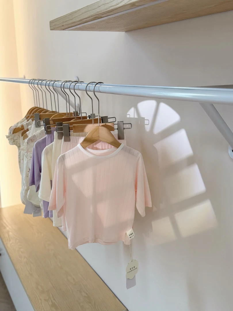 婴幼儿夏季七分袖七分裤套装9161031婴儿外出服宝宝