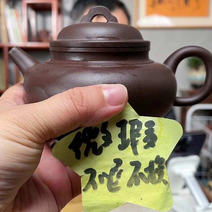紫泥茶壶老紫泥江南春色