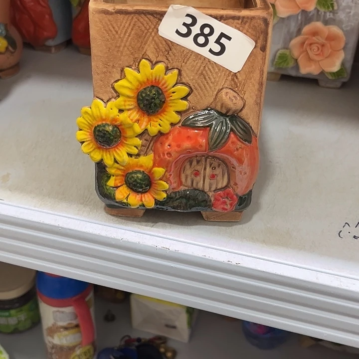 粗陶材质多肉花盆