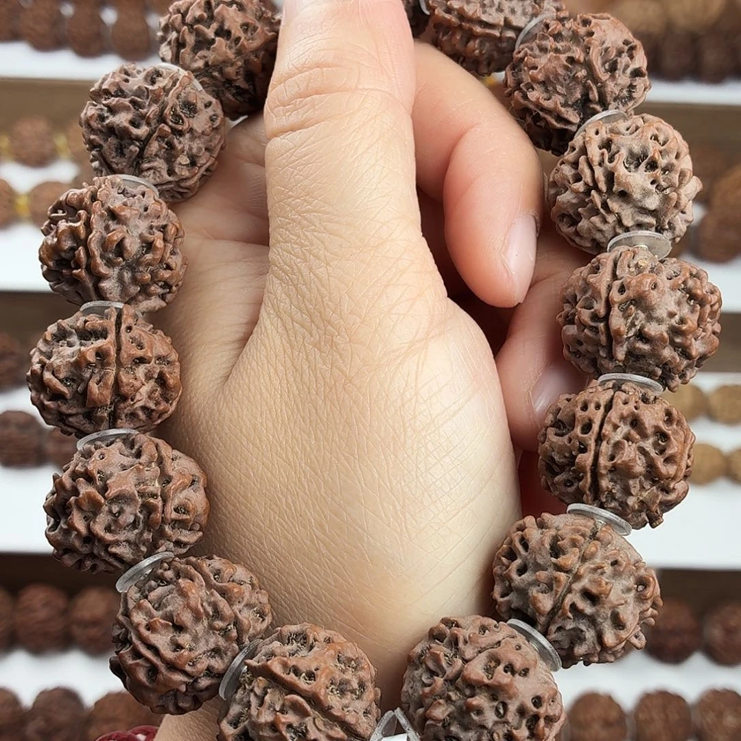 手串金刚菩提原生态精品红皮疙瘩肉