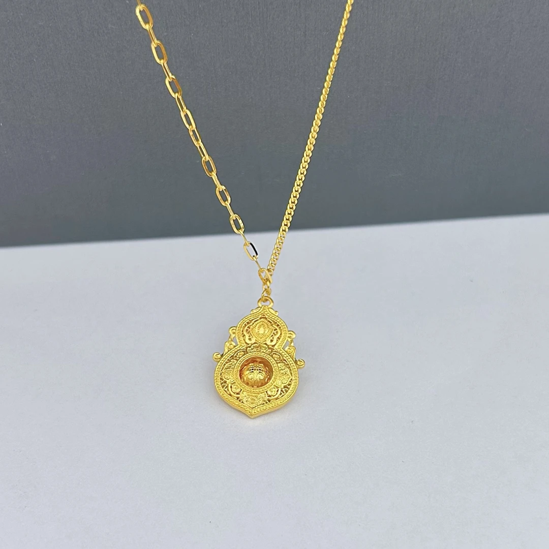 水贝黄金批发四美葫芦AB套链轻奢【不支持7天无理由退换货】